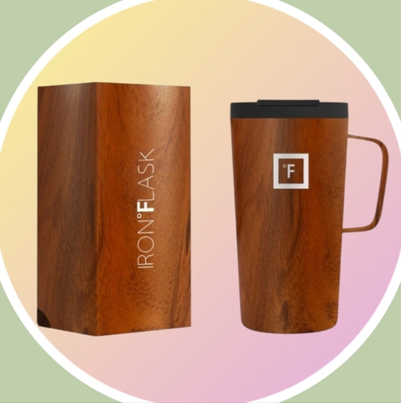 NIB 16oz Iron Flask Tumbler Mug W Handle - Picture 2 of 2